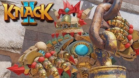 4# Knack 2 - Targun Ruins - Walkthrough - Gameplay - Lets play - Game Movie  - Video Game