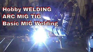DuB-EnG: WELDING 101 How to MIG weld practical lesson beginners nerds hobby class TIG ARC STICK