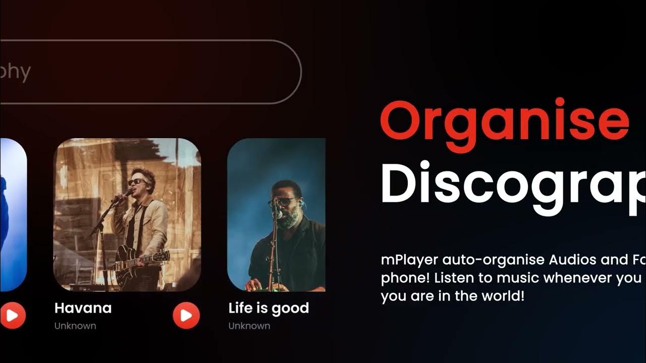 mPlayer Music Player for android phone that play MP3 downloader song