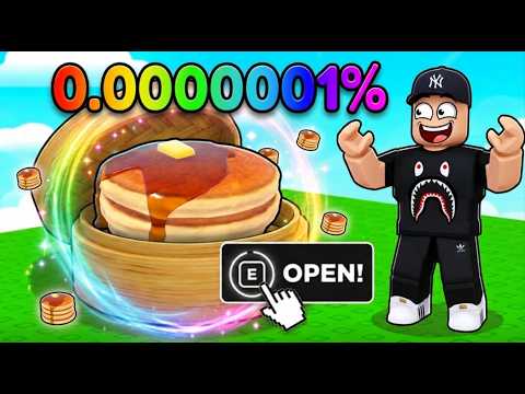 ¡CONSEGUÍ el SQUISHY de 0.0000001% MÁS RARO! 🥞 (Unbox ASMR) Roblox