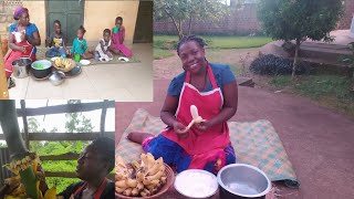 African traditional life # cooking most appetizing breakfast