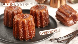 CANNELÉS ou CANELÉS Bordelais - la VRAIE RECETTE