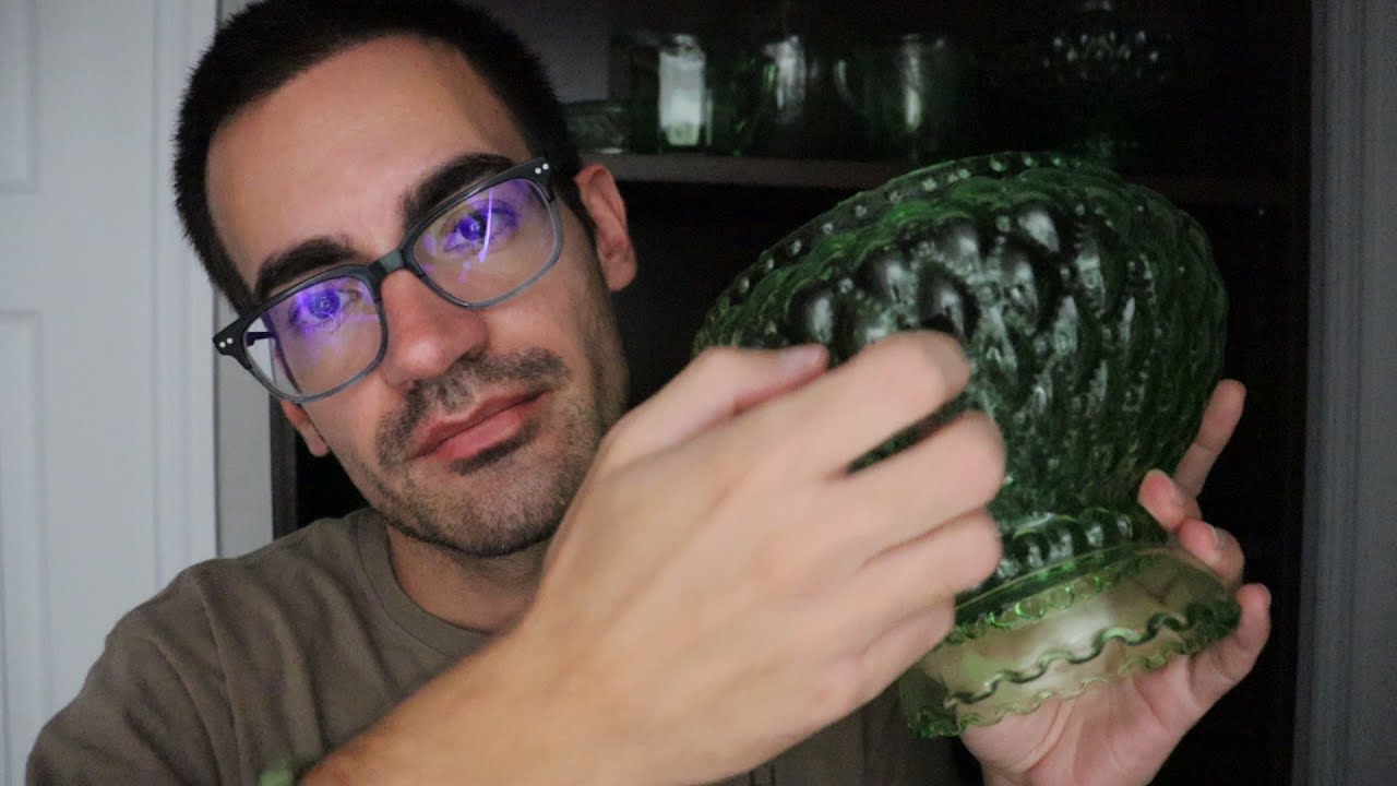 Uranium Glass Showcase (ASMR Haul)