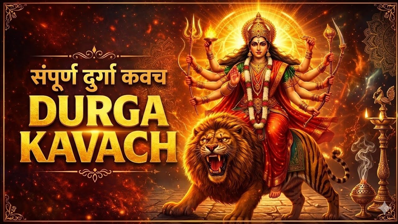 Durga Raksha Kavach ️ | कर्ज मुक्ति और संकट से रक्षा | Maa Durga ...