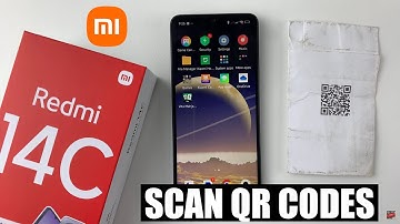 How To Scan QR Codes On Redmi 14C