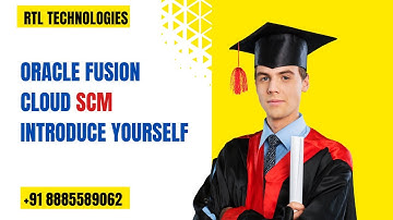 Oracle Fusion Cloud SCM | Tell me about yourself SCM Cloud | Interview Preparation | Placement