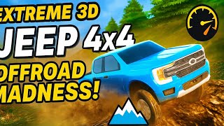 Jeep 4x4 Offroad Car Simulator 🚙 | Extreme 3D Gameplay on Android! screenshot 4