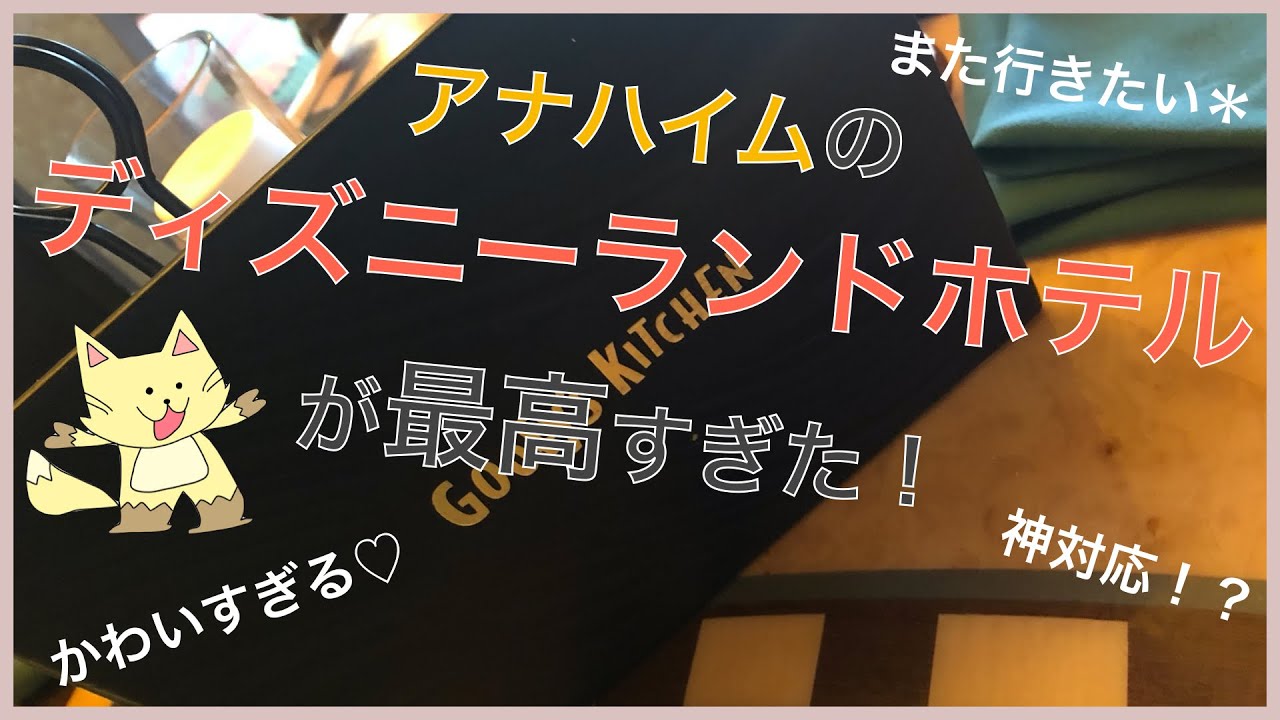 アナハイムのディズニーランドホテルが最高すぎた Youtube