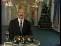 БТ. Новогоднее обращение Президента Республики Беларусь А.Г. Лукашенко, Гимн РБ. 2003 год