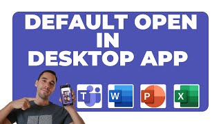 Open in desktop app by default in Microsoft Teams screenshot 5