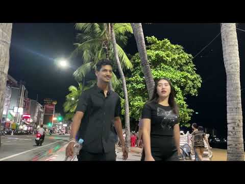 Experience Pattaya's Evening Scenes: Thailand Travel Video