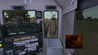 Train Simulator 2010 played with Raildriver