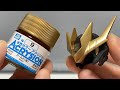 【アクリジョン】動画で見て欲しいこの反射‼︎水性ゴールド【ガンプラ】