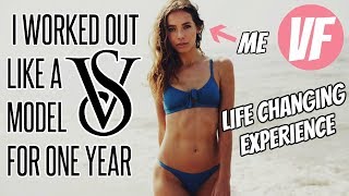 I worked out like a Victoria’s Secret Model for ONE YEAR *life changing*