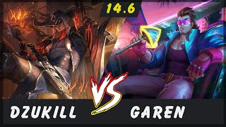 Dzukill - Yone vs Garen TOP Patch 14.6 - Yone Gameplay