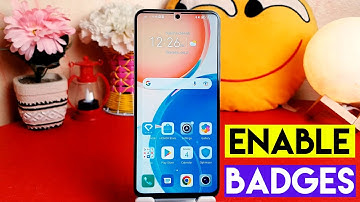 How to Enable App Icon Badges on Honor X8