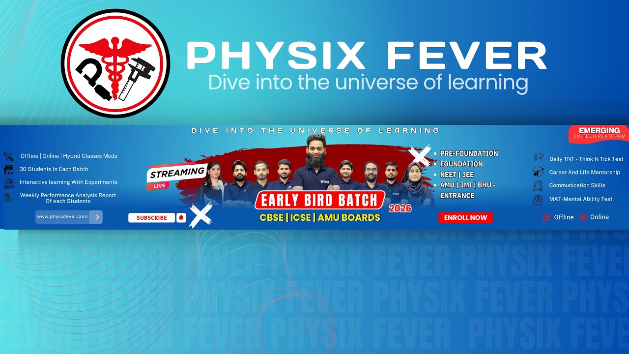 11th Entrance | L-1 Political Parties | AMU, JMI & BHU | by Mustafa Sir | Physix Fever