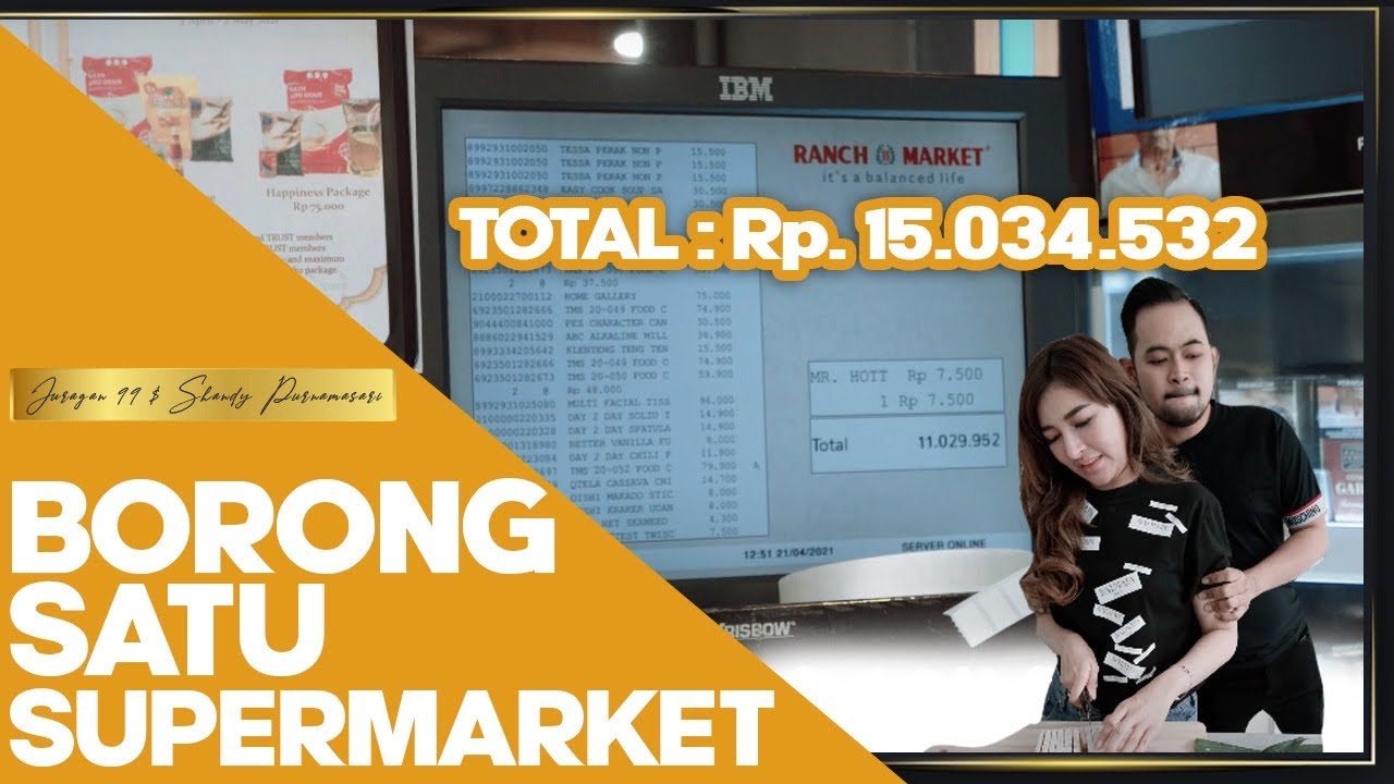 BORONG SATU SUPERMARKET!! BUAT BUKA PUASA