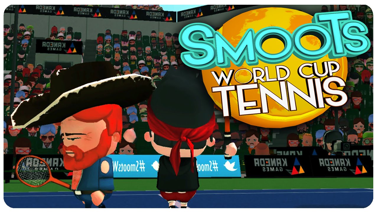 Smoots World Cup Tennis Gameplay ★Falcon 1 Shot★ Rambo, Mr. T, and Chuck Norris!