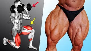 تمارين الارجل بالدمبل كمال الاجسام - Dumbbell leg workout