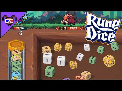 новый УВЛЕКАТЕЛЬНЕЙШИЙ рогалик в СТИЛЕ ПЕГЛИНА! {Rune Dice}