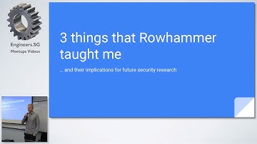 Special Meetup with Thomas Dullien aka Halvar Flake - Null Singapore