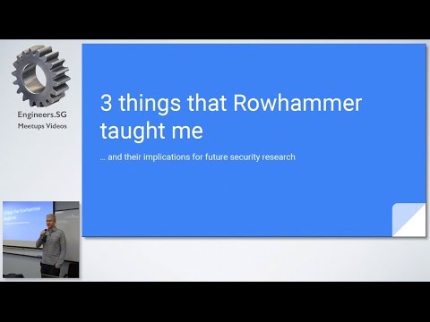 Special Meetup with Thomas Dullien aka Halvar Flake - Null Singapore