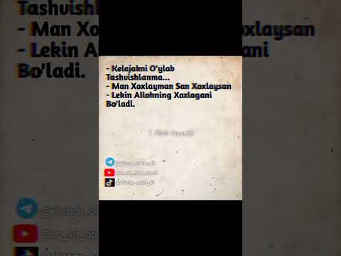 Allohga tavakkal qilib