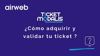 Validación con sistema de autovalidación a través de Tickets Modalis de Airweb. screenshot 4