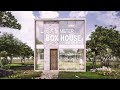 Box house   cube house  modular house  future house  twinmotion 2020