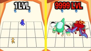 MAX LEVEL in Merge Fusion: Rainbow Friends Game