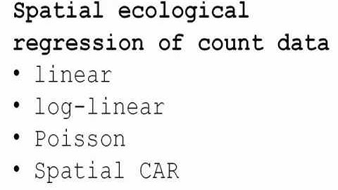 R Lesson - ecological level regression part 2