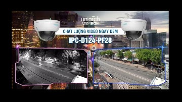 [UNI] - Demo hình ảnh ngày đêm camera Uniarch IPC-D124-PF28