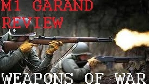 REVIW: WWII M1 GARAND service rifle PART #1