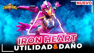 DEMASIADO BUENA: Iron Heart Tiene UTILIDAD, Buen Daño e Inmunidades! | marvel batalla mcoc