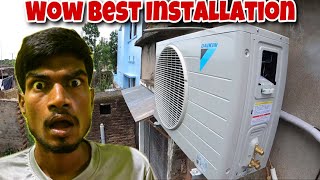 Daikin 5 Star 1.5 Ton Ac Installation In Parsa Basuari Nirmali Second Day - Ehsan