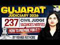 Gujarat Judiciary 2026 | Vacancies Notified | By Rekha Ma'am | StudyIQ Judiciary