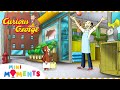 George’s New Neighbours 🛒 | Curious George | Episode Clip | Mini Moments