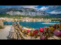 CROATIA - CHORWACJA Makarska Korcula Brela Dubrownik Krka Omis Baska Voda Promajna 4K