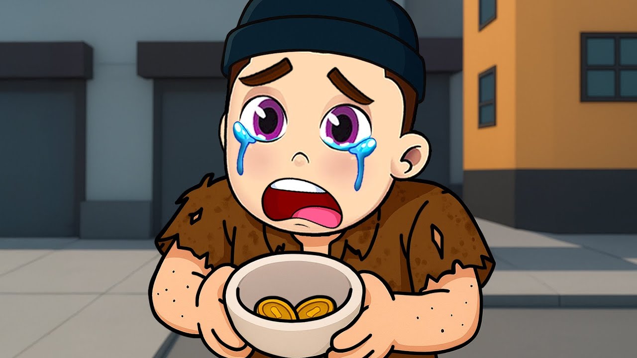 LEBE WIE EIN OBDACHLOSER BIS DU MILLIONÄR WIRST MIT 100 MILLIONEN (Roblox)