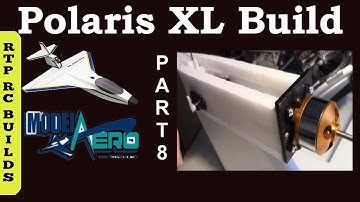 ModelAero Polaris XL FPV Seaplane Build - Part 8 -Rudder Servo, Motor Install and FPV Gear Planning