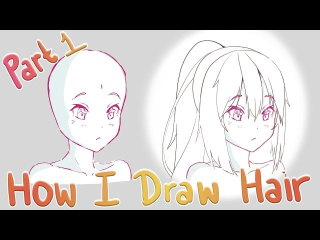 HOW TO DRAW ANIME STYLE HAIR by Miniuxtips - Make better art