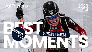 World Cup Val Thorens | Men's Sprint Race Best Moments 2023/24 | ISMF