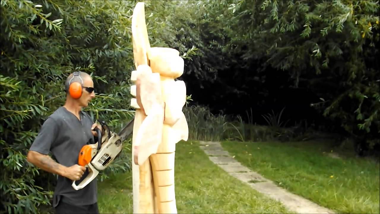 Chainsaw Sculptures for Lakeside North Harbour Portsmouth YouTube