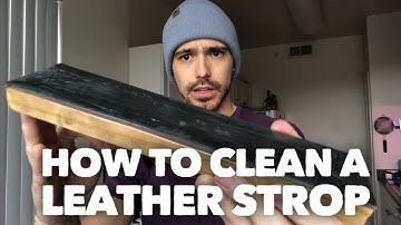 How to Clean a Strop (and Refresh the Stropping Compound)