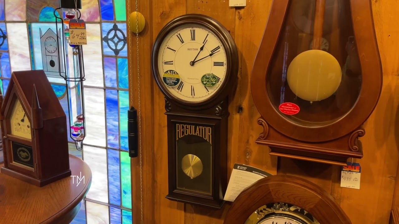 ミュージックチャイム RHYTHM “WSM Examplar” Chiming Clock - CMJ511NR06 （リズム「WSM