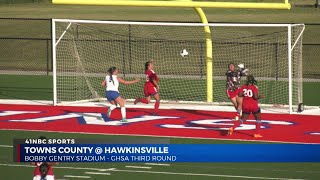 GHSA Girls Soccer 1A DII Second Round Scores and Hawkinsville loses close one in PK's at home
