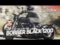 Triumph bobber black bonneville 1200  test 2018