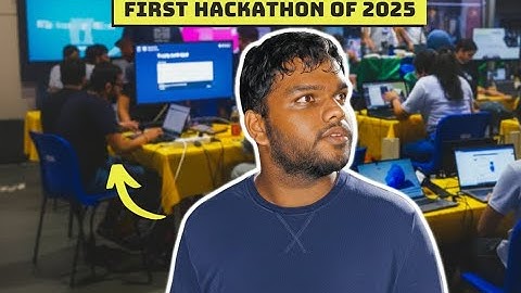 24 Hours. No Sleep. Full Chaos — My 2025 Hackathon Experience 😭💻