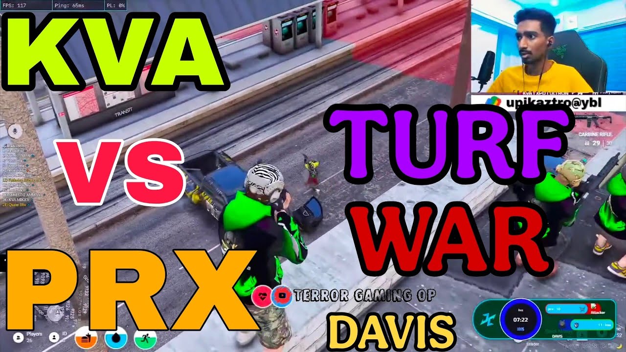 First Turf War | Davis I KVA VS PRX 